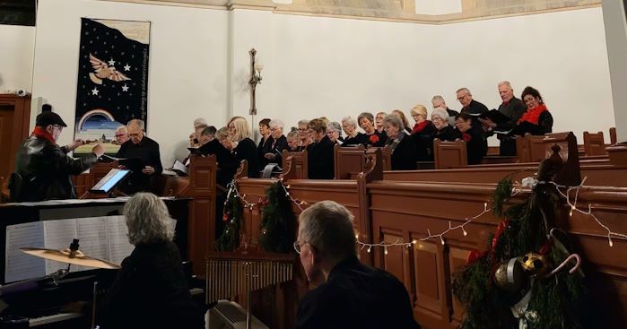 Kerstconcert met Schagens Harmonie (foto's)