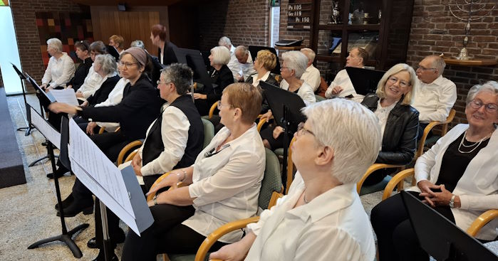 Kerkdienst in 